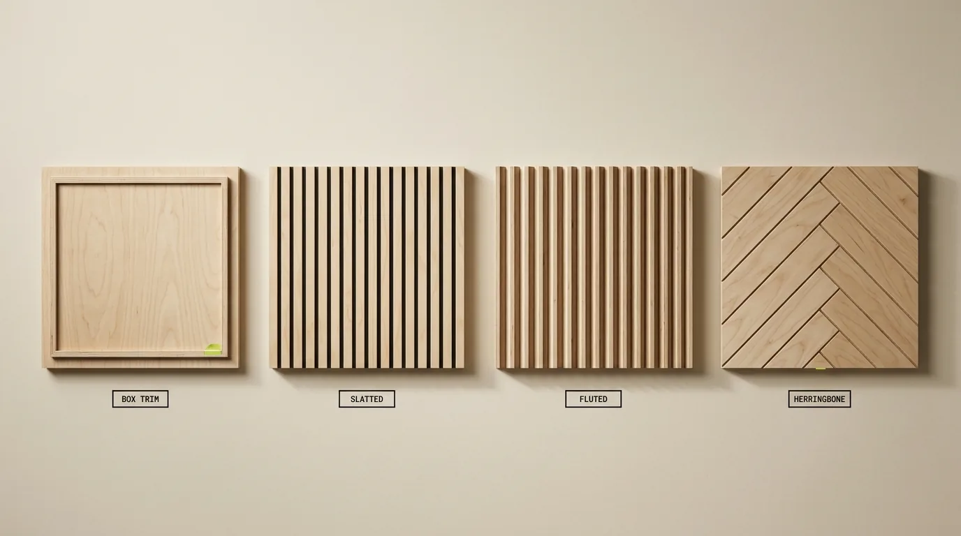 RidgeCraft style panels