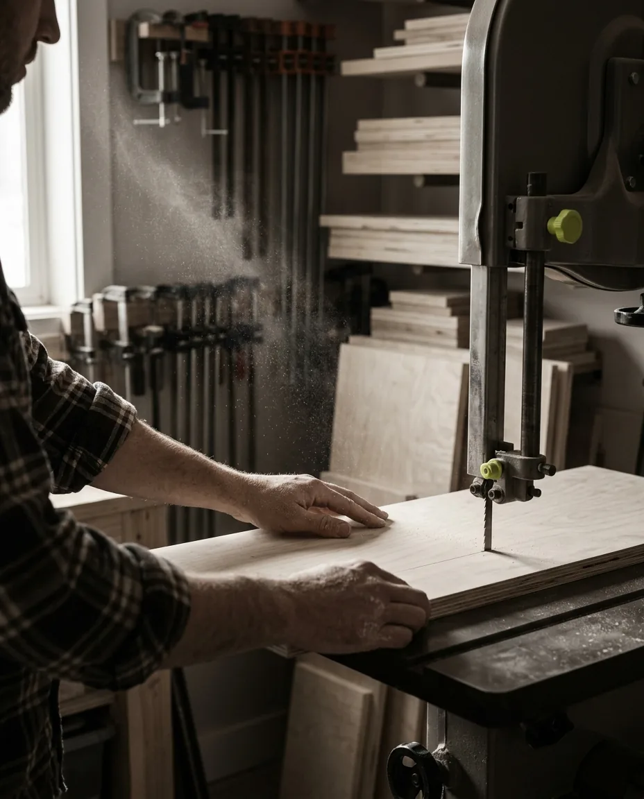 The RidgeCraft finish room